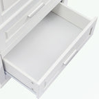Meuble de rangement de salle de bain avec deux tiroirs