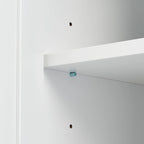 Meuble de rangement de salle de bain avec deux tiroirs