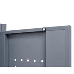 Armoires de rangement métalliques, Armoire à outils de nettoyage avec porte verrouillable, Organiseur et rangement d'outils à balai hauts, Grande armoire de rangement